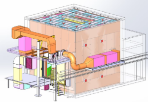 plan soufflerie anéchoïque