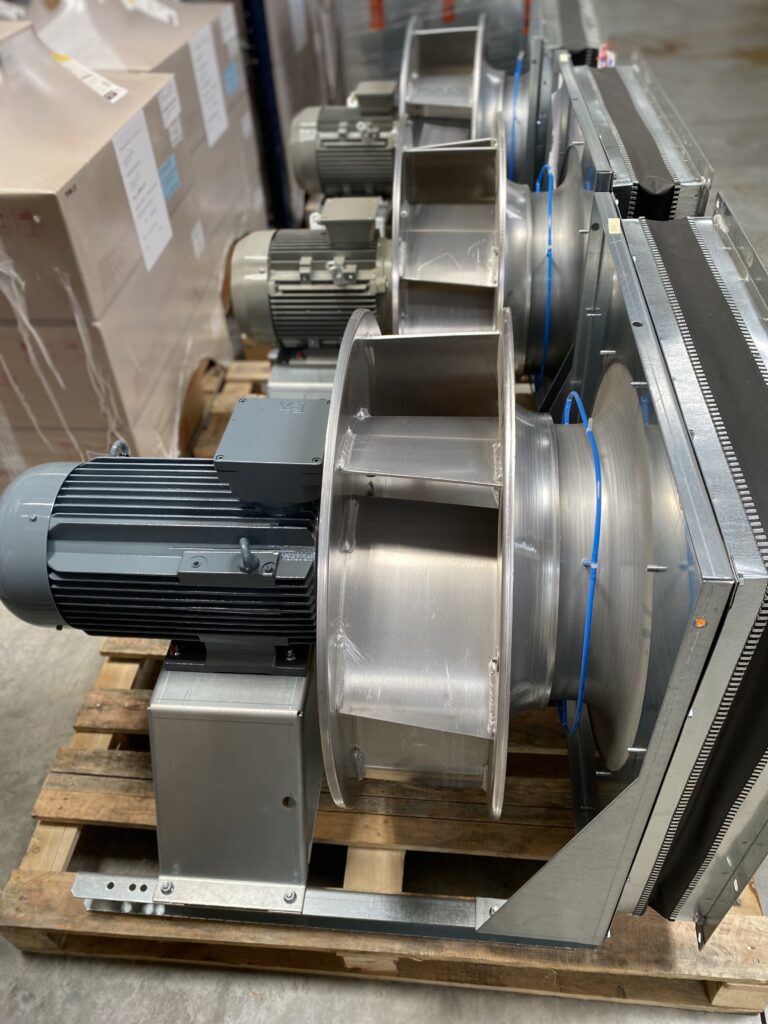 Ventilateurs centrale géothermique