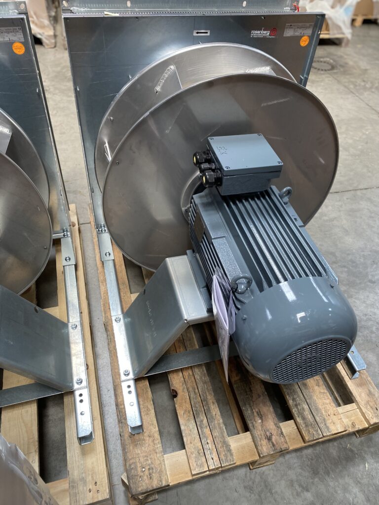 Ventilateurs centrale géothermique