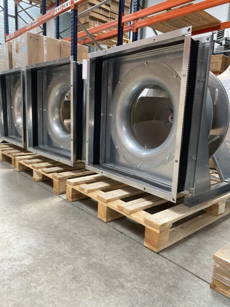 Ventilateurs centrale géothermique