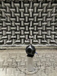 réception acoustique salle anéchoïque