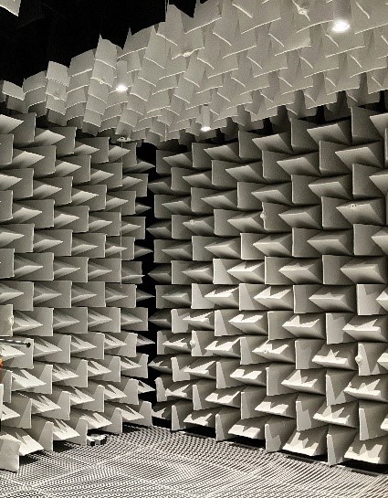 salle anéchoique après