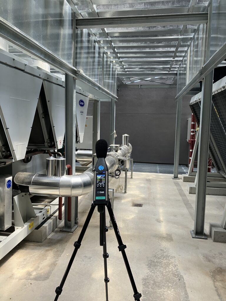 Réception acoustique datacenters